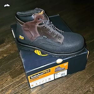 Timberland PRO Men's Power Welt 6" Waterproof Steel Toe Industrial Work Boot